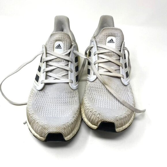 adidas UltraBoost 20 Dash Grey Women's Size 9 Preowned Trending Sneakers - Picture 1 of 9